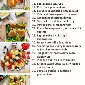 Lunchbox. Jesień. Wysokobiałkowe przepisy. - obrazek 3