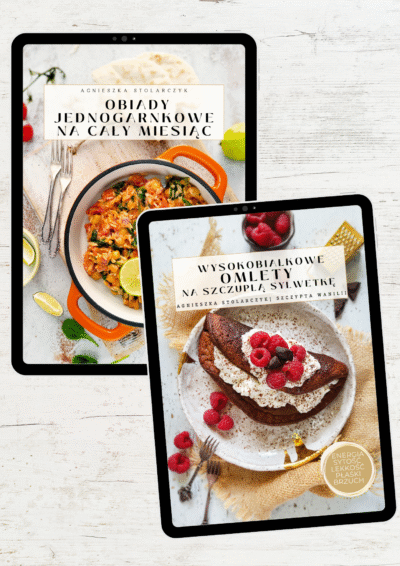 Pakiet 2 ebooków wysokobiałkowych: Omlety + Obiady