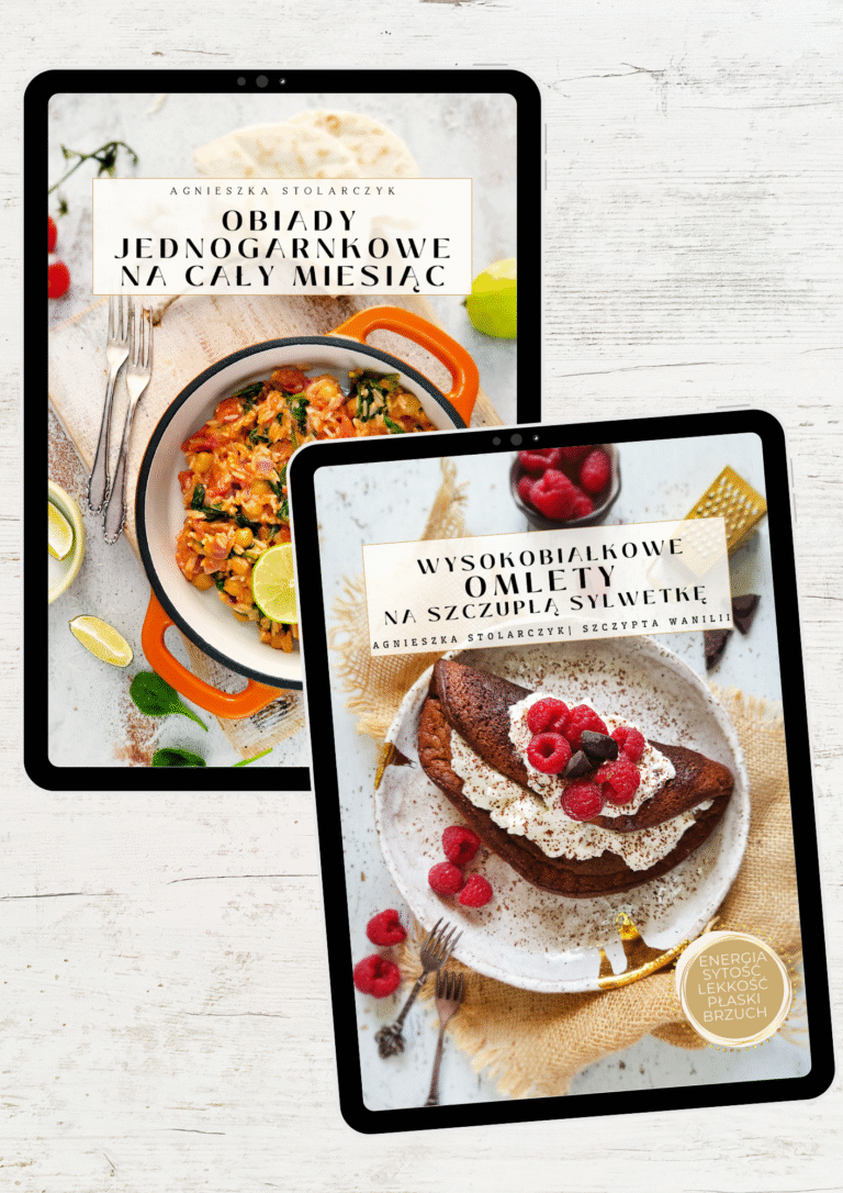 Pakiet 2 ebooków wysokobiałkowych: Omlety + Obiady
